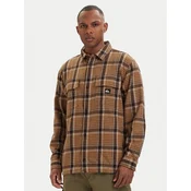 Quiksilver Srajca Yankee EQYWT04648 Rjava Comfort Fit