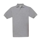 FALK & ROSS Majica polo kratki rukav PU409/ siva