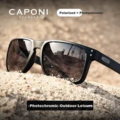Caponi Unisex naocare za sunce, Crne