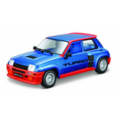 Burago B 1:24 Renault 5 Turbo modra 18-21088