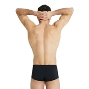 Mens swimsuit arena team swim low waist short solid black xl - uk38