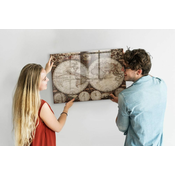tulup.si Magnetna tabla za decu Zemljevid starega sveta 90x60 cm
