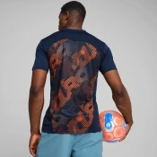 PUMA Olympique De Marseille Pre-Match Short Sleeve Jersey Men, Dark Blue