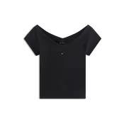 Tommy Jeans Bluza DW0DW22265 Črna Slim Fit