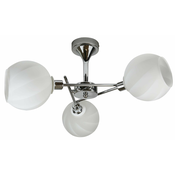 Raul Viseca Lampa 3X40W E14 Chrome Shade White