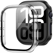 slomart Ohišje s kaljenim steklom Tech-Protect Defense360 za Apple Watch 10 (42 mm) - prozorno