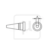 Vrh Weller LT-1A, 0.5mm