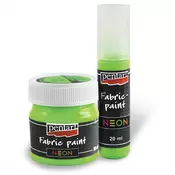 Barva za tekstil NEON 20 ml (neonska barva za tekstil PENTART)