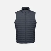 Dark Blue Mens Quilted Jacket Geox Warrens - Mens
