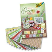 Dekorativni papir Folia Garden 24x34/26 listov (Papir za)