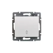 Kanlux LOGI Vijačno stopniščno stikalo 10AX 250V belo 021050102 25072