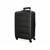 Jada Toys ROLL ROAD Flex Black, ABS Potovalni kovček, 65x46x23cm, 56L, 5849260 (srednje velik)