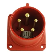 shumee Fazno stikalo za vtičnico, ravno 5P 32A 400V IP44 2443