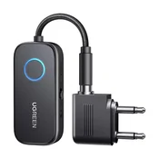 Ugreen Ugreen CM671 Bluetooth 5.3 sprejemnik/oddajnik, 3,5 mm mini vtičnica, 300 mAh + letalski adapter