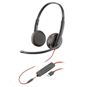 Poli slušalke Blackwire C3225, 3, 5 mm jack, USB-C, stereo