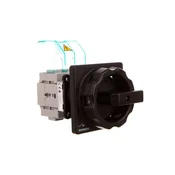 Siemens Glavno stikalo 3P 32A 11,5 kW AC23A 400V montaža na ploščo črni gumb centralna luknja 22,5 mm 3LD2254-0TK51