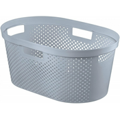 Curver košara za čisto perilo Infinity, 39 l, siva