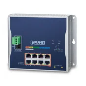 PLANET WGS-5225-8P2S network switch Managed L2+/L4 Gigabit Ethernet (10/100/1000) Power over Ethernet (PoE) Black (WGS-5225-8P2S)