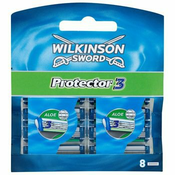 Wilkinson Sword Protector 3 zamjenske britvice (Aloe + Comfort + Protection) 8 kom