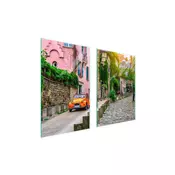 shumee ZAŠČITNA STEKLENA PLOŠČA ZA KUHINJO 65x52 AUTO