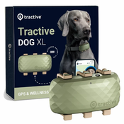 Tractive GPS DOG XL - sledenje lokaciji in aktivnosti vašega psa - zelena