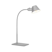 Brilo - Stona lampa 1xE27/10W/230V mat hrom