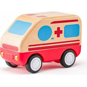 Auto sanitka so zvukmi a svetlom, zotrvačník