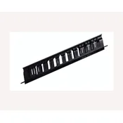 MAXPRO LINE Panel ranžirni 19 inca, kanalica, plasticni, 1U