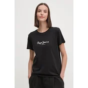Pepe Jeans Bombažna kratka majica FIORE