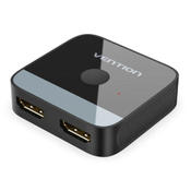 Vention Vention 2-portni HDMI dvosmerni 4K preklopnik črne barve ABS tip