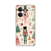 Silikonska maska za Xiaomi Redmi 15C 4G, Vintage Christmas
