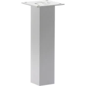 Barska konzola Capri ravna 50x50x170 mm alu videz inoxa