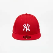 Čepica New Era 59Fifty MLB Basic New York Yankees Cap Scarlet/ White 7 3/8