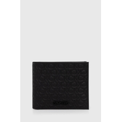 Usnjena denarnica Calvin Klein moška, črna barva, K50K511941