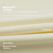 Hazzys Muška majica, Okrugli izrez, Krem
