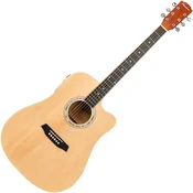 Pasadena PDC-10E Natural Elektro-akusticna dreadnought