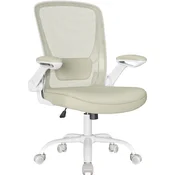 Ergonomska pisarniška stolica v barvi ovsenih kosmičev