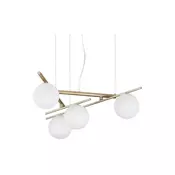 Ideal Lux - LED lestenec na lanku ATLAS 4xG9/3W/230V zlata