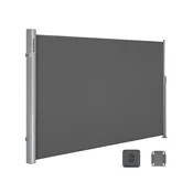 SONGMICS Stranski nadstrešek 200x350 cm Siva, (5000248757)