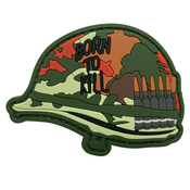 WARAGOD Born to Kill Čelada PVC Patch Camo