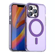 Hibridni ovitek Techsuit CandyCase MagSafe za iPhone 13 Pro - purple