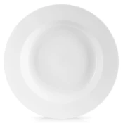 shumee MONA globok porcelanast krožnik za večerjo 24,5 cm, 350 ml