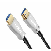 PremiumCord HDMI opticko vlakno velike brzine + Ethernet kabel/ 4K@60Hz/ M/M/ pozlaceni konektori/