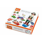 New Classic Toys Lesena magnetna obleka - deček