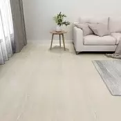 Podne daske 5,11 m2 55 pcs PVC Bijela i bež