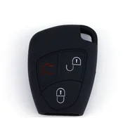CAR 888 ACCESSORIES Silikonska navlaka za kljuceve Mercdes crna