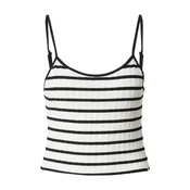 RIP CURL Top z naramnicami BOBBY  črna / off-bela