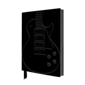 Exquisit Premium Notizbuch DIN A5: Gibson Les Paul, Black Guitar