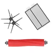 Mega-pack z belimi stranskimi krtačkami za Roborock Q5, Q5 Max, Q7, Q7 Max
