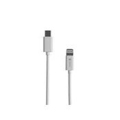 slomart Kabel Lightning na USB-C 2m MFI Prati (bel)